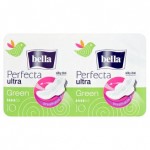 BELLA Perfecta Silky drai hygienické vložky ultra green 2 x 10ks