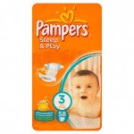 Pampers Sleep and Play Plienky 3 Midi 58 ks
