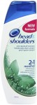 Head & Shoulders Mentol 2 v 1 šampón proti lupinám pre čisté a osviežené vlasy 400 ml