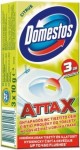 Domestos Attax Lemon čistiace prúžky do toalety 3 x 10 g