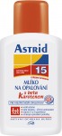 Astrid mlieko na opaľovanie s betakarotenom SPF15 200 ml