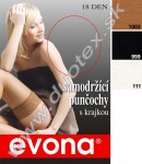 EVONA Silvana samodržiace pančuchy s krajkou 1ks