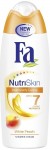 Fa Nutri Skin Intensively Caring White Peach sprchový gel 400 ml