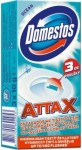 Domestos Attax Ocean čistiace prúžky do toalety 3 x 10 g