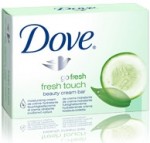 Dove Go Fresh Touch Uhorka a Zelený čaj toaletné mydlo 100 g