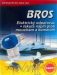 BROS elektrický odparovač s tekutou náplňou proti komárom 1 ks