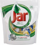 JAR tablety do umyv. 26ks lemon