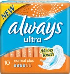 ALWAYS Ultra Normal Plus 10 ks