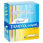 TAMPAX Compak Discreet 8 ks