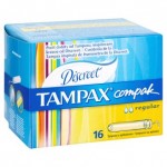 TAMPAX Compak Discreet 16 ks