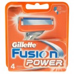 GILLETTE Fusion Power náhradné hlavice 4 ks