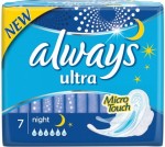 ALWAYS Ultra Night 7 ks