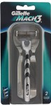 GILLETTE Mach3 holiaci strojček + 2 náhradné hlavice