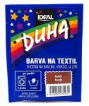 DUHA farba na textil hnedá 15 g