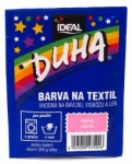 DUHA farba na textil ružová 15 g
