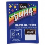 DUHA farba na textil tmavohnedá 15 g