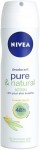 Nivea Pure & Natural Action jasmín Woman deospray 150ml
