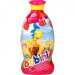 BOBINI 2v1 detský šampón a pena MALINA 400ml