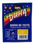 DUHA farba na textil žltá 15 g 