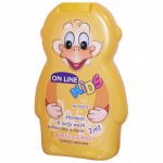 ON LINE kids 2v1 šampón a sprchový gel Exotic koktejl