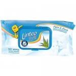 LINTEO Baby obrúsky vlhčené detské 80ks