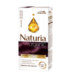 Naturia Organic permanentná krémová farba na vlasy bez amoniaku 333 Šťavnatý baklažán 120g