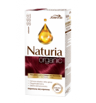 Naturia Organic permanentná krémová farba na vlasy bez amoniaku 332 Višňová 120g