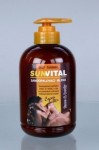 SunVital samoopaľovacie hydratačné mlieko na tvár a telo 300 ml