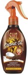 SunVital Coconut Oil opaľovací olej SPF15 200 ml