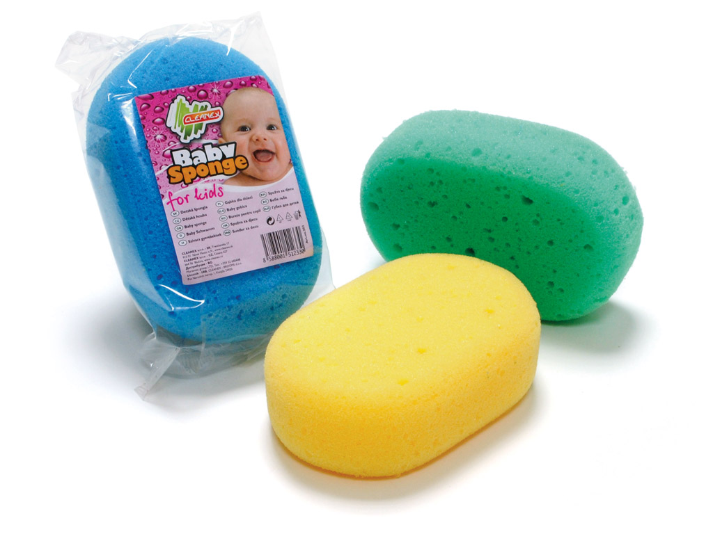 Špongia - oválna BABY 1ks
