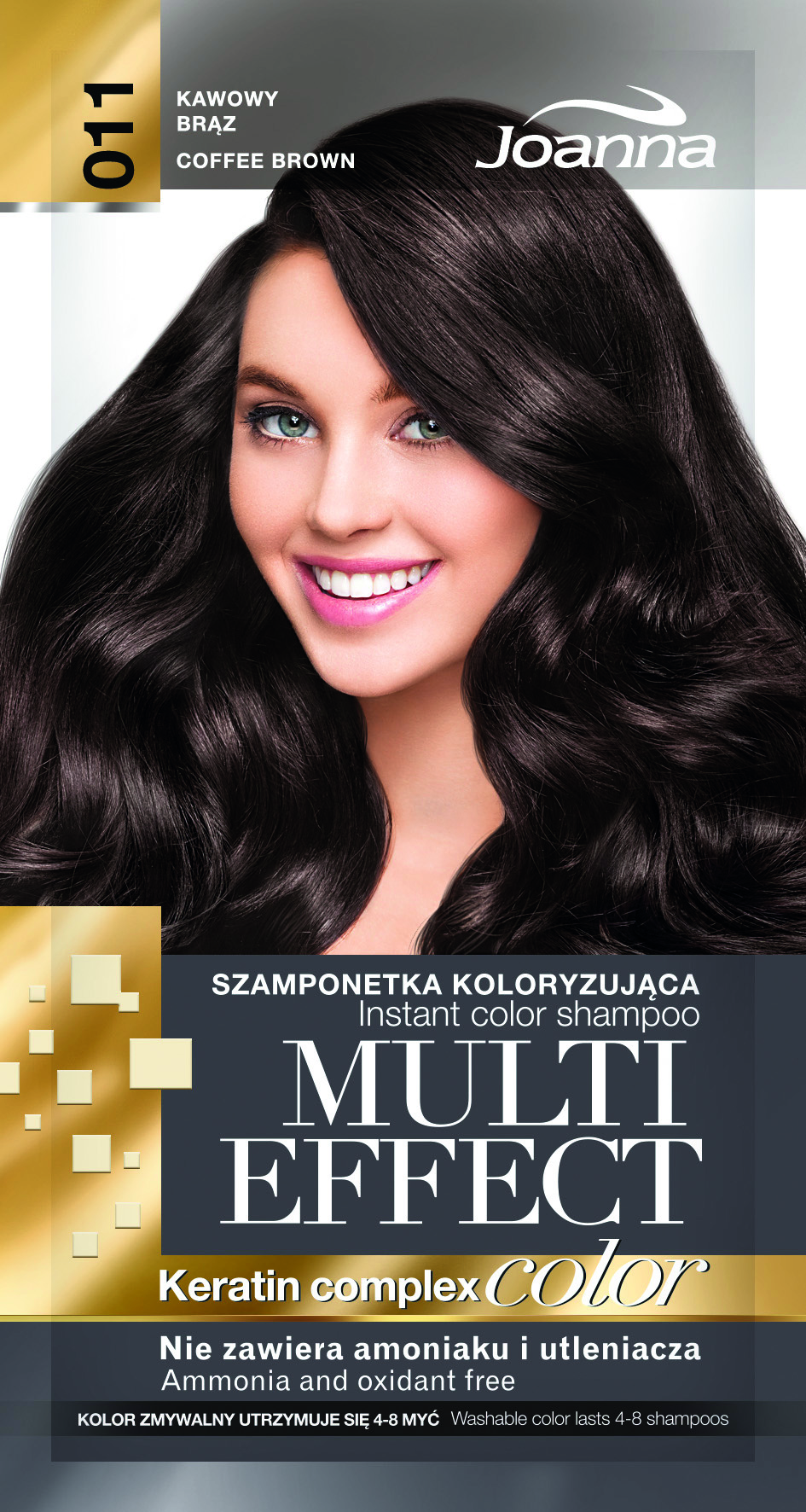 Joanna Multi Effect Color 11 Kávová hnedá