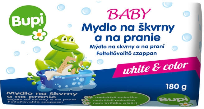 Bupi mydlo na škvrny a na pranie 180g