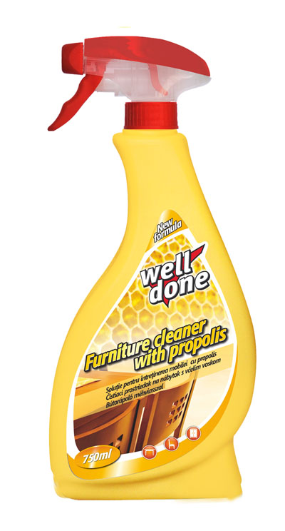 WELL DONE starostlivosť o nábytok s včelým voskom 750ml
