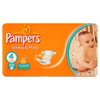 PAMPERS Sleep and Play Plienky 4 Maxi 50ks