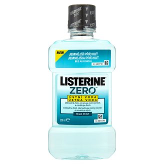 Listerine Zero Ústna voda s jemnejšou príchuťou 500ml
