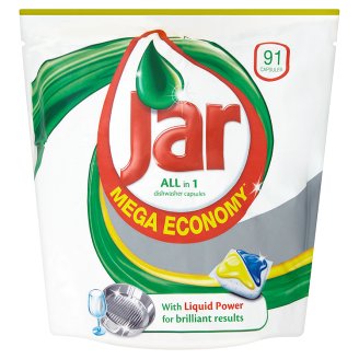Jar All in 1 Kapsule do automatické umývačky riadu 91 ks 1479g
