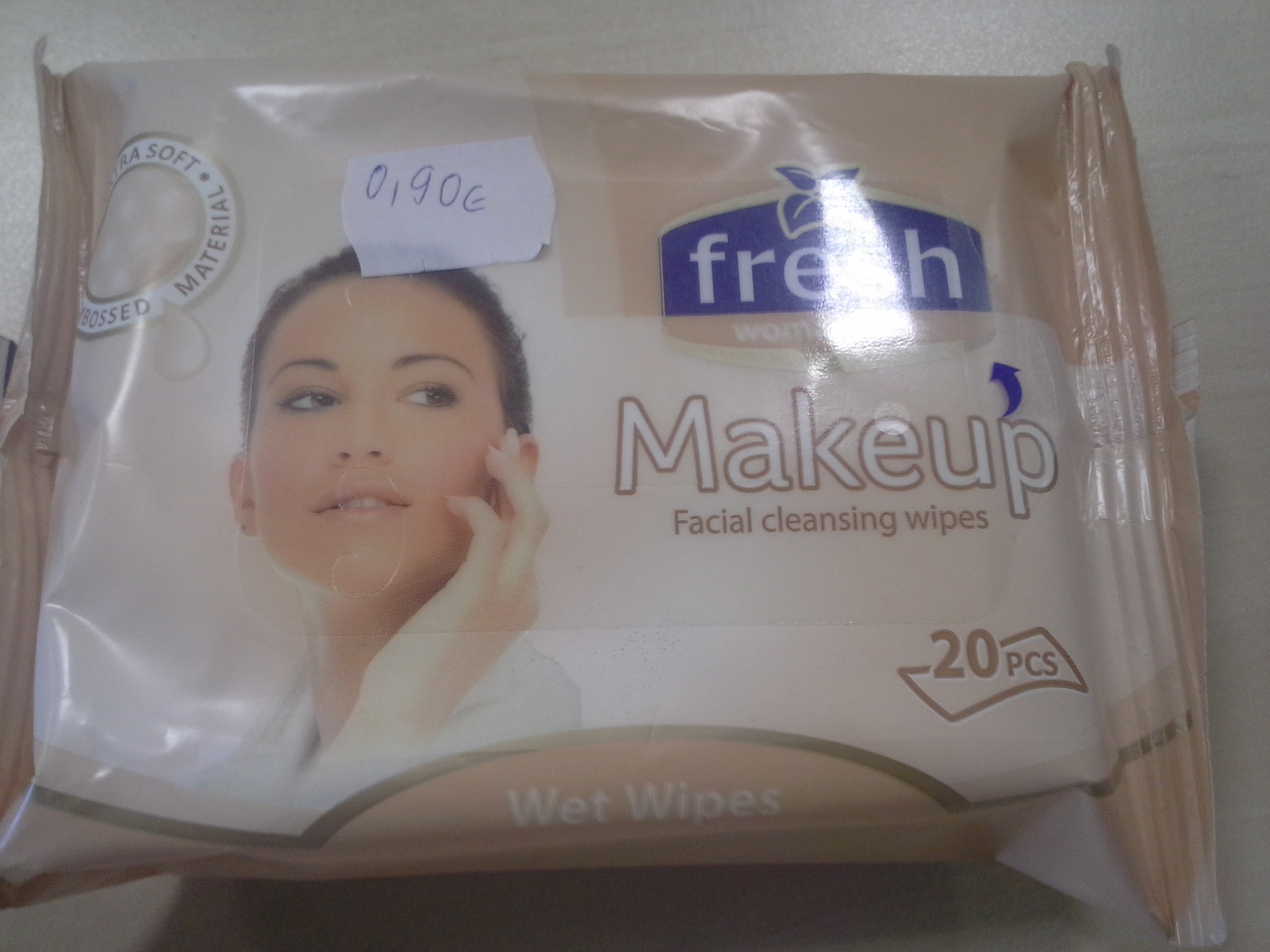 Fresh vlhčené obrúsky make-up 20ks