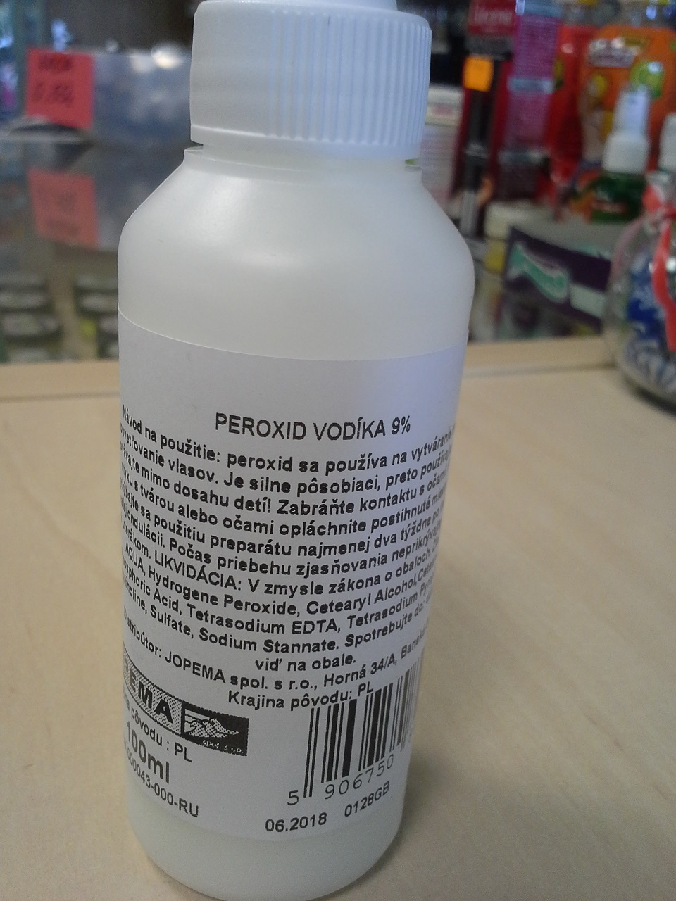 Delia Peroxid vodíka 9% 100 ml
