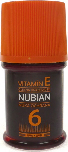 Nubian olej na opaľovanie SPF6 60 ml