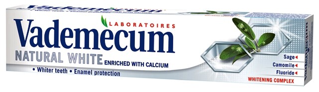 Vademecum Natural white zubná pasta 75 ml