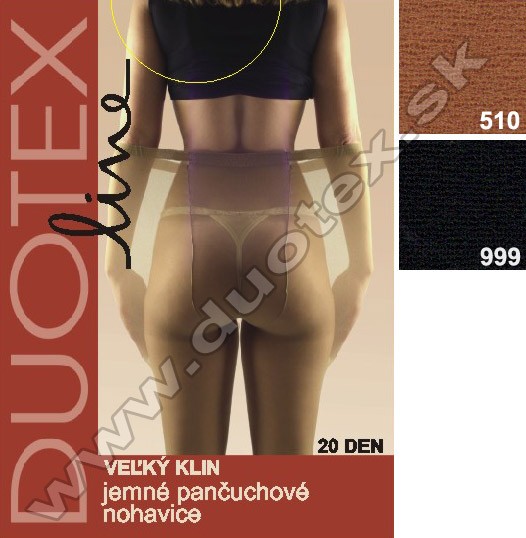 DUOTEX Danuta nadmerné pančuchové nohavice 1ks
