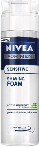 Nivea Men Sensitive pena na holenie 200 ml