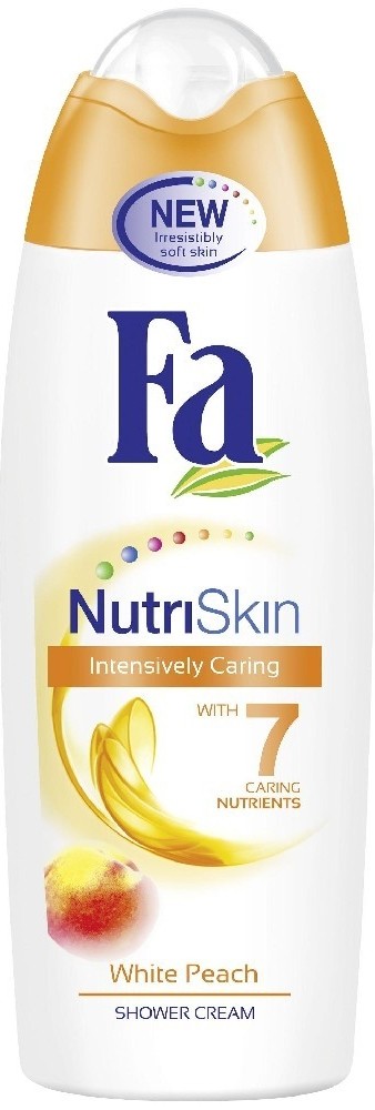 Fa Nutri Skin Intensively Caring White Peach sprchový gel 400 ml