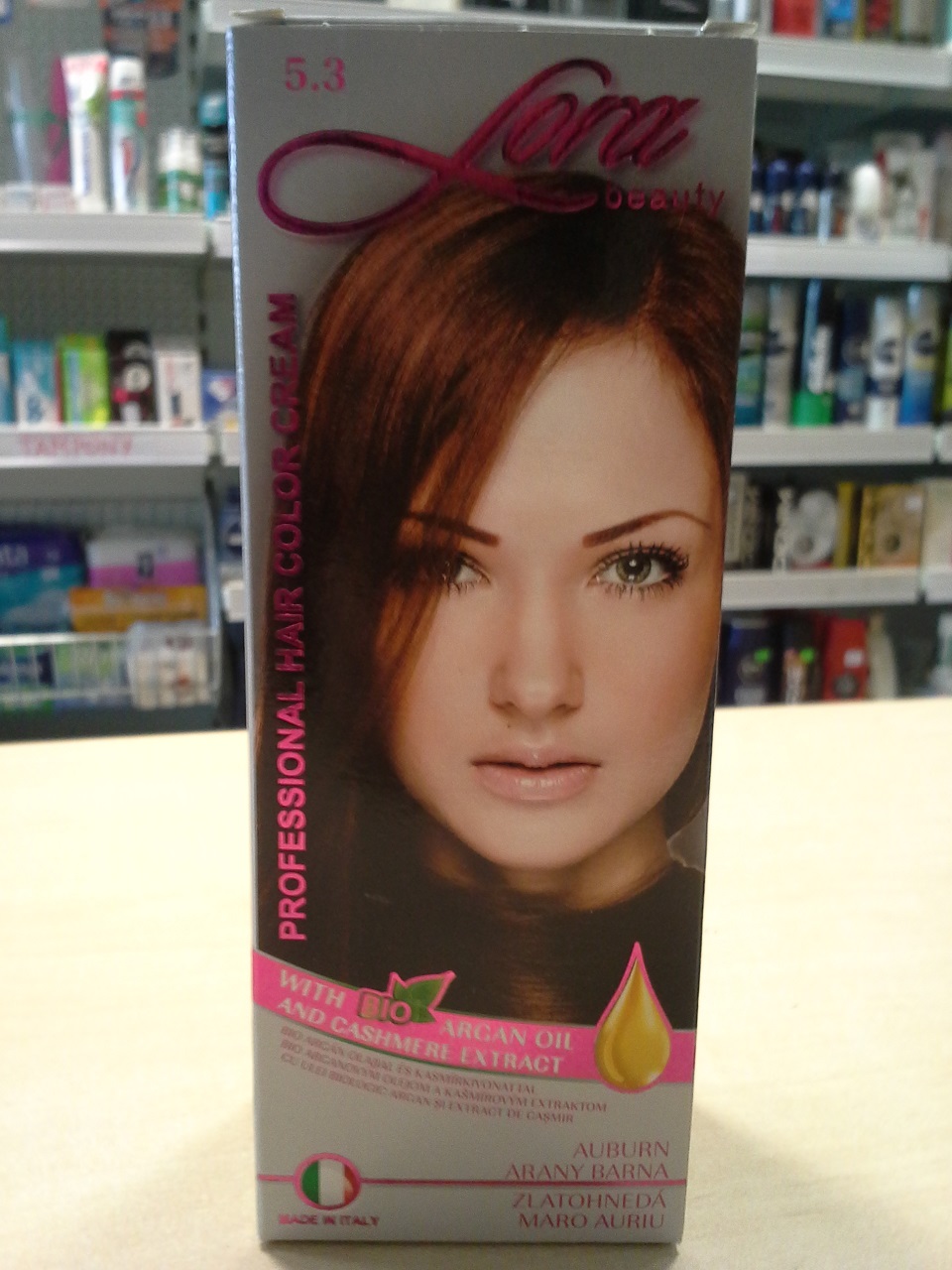 Lora Beauty Farba na vlasy 5.3 Zlatohnedá