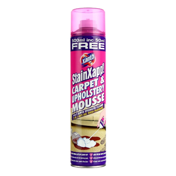 Xanta StainXapp Carpet and Upholstery Mousse čistiaca pena na koberce 500 ml