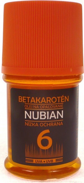Nubian olej na opaľovanie betakaroten SPF6 60 ml