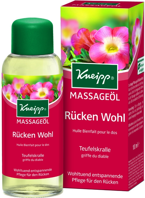 Kneipp Masážny olej na uvoľnenie kŕčnej chrbtice 100ml