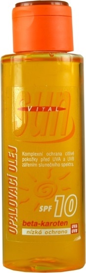SunVital betakaroten oil SPF10 100 ml