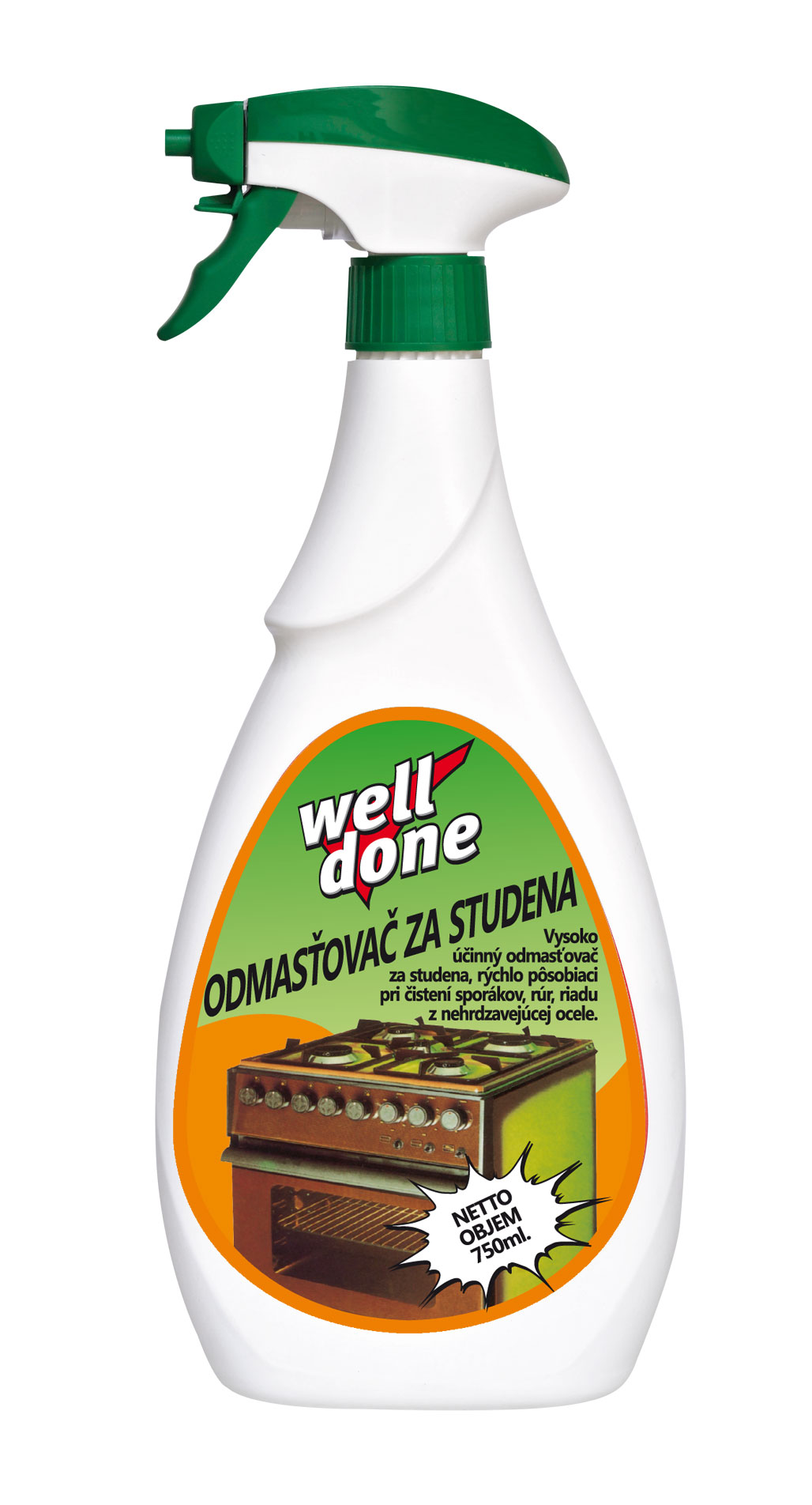 well done odmastovac za studena 750ml