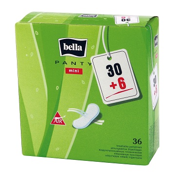 BELLA Panty Mini Slipové vložky  30+6ks